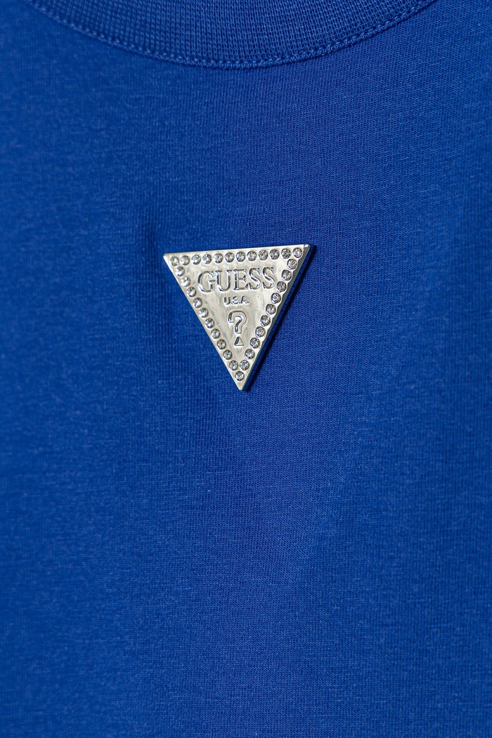 Dziewczynka Guess sukienka dziecięca J6GK30.J1314.PPY2.M niebieski