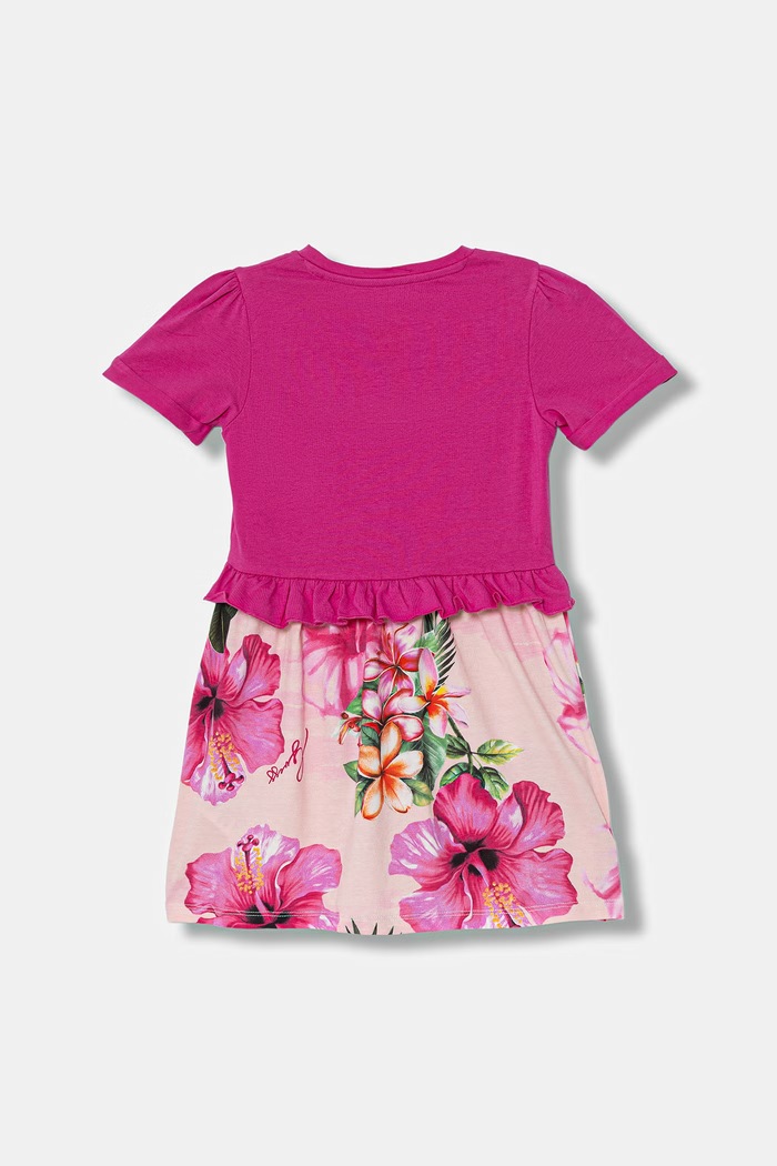 Guess sukienka dziecięca K6GK01.K6YW4.PPY2.M różowy SS26