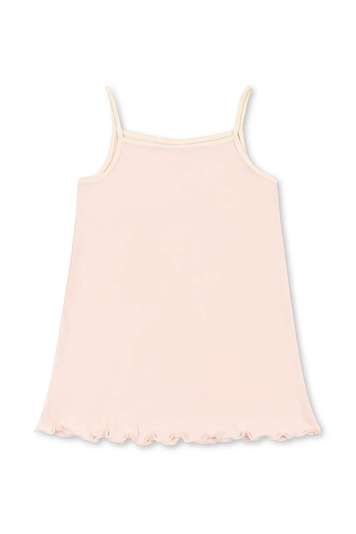 Konges Sløjd šaty bavlnené ERA STRAP DRESS OCS KS105358.PPY2 ružová SS26
