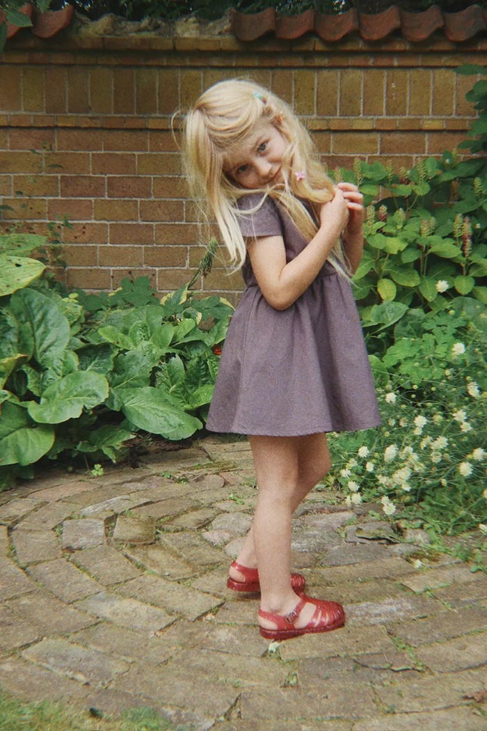 Konges Sløjd šaty bavlnené HEARLY DRESS GOTS KS105411.PPY2