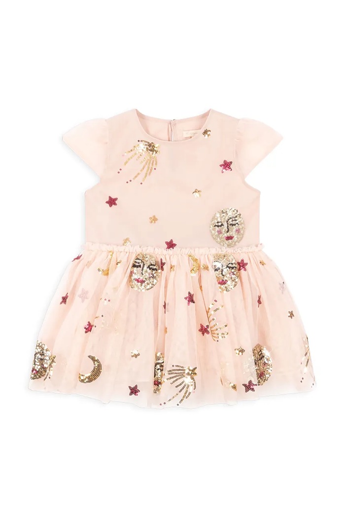 Konges Sløjd ruha ODETTE DRESS KS105509.PPY2 rózsaszín SS26