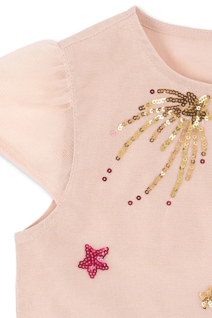Konges Sløjd ruha ODETTE DRESS KS105509.PPY2 rózsaszín