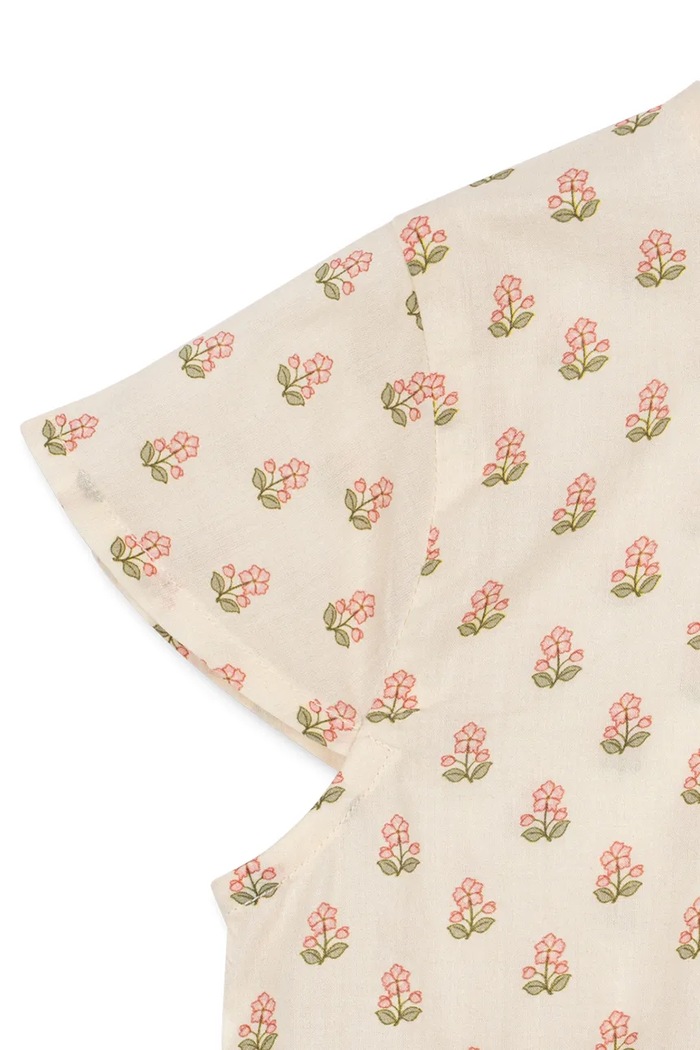 Konges Sløjd rochie bumbac PACEY DRESS GOTS KS105510.PPY2 bej