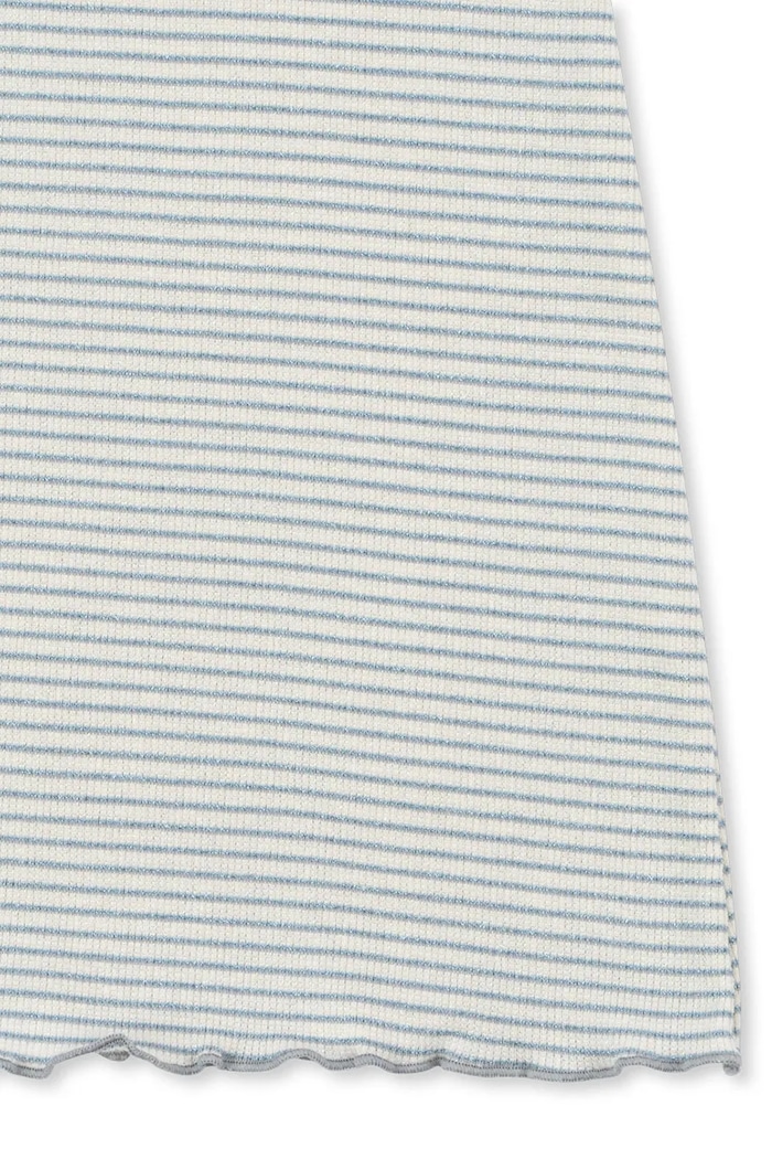 Konges Sløjd šaty s bavlnou ROLI STRAP DRESS OCS KS105532.PPY2 modrá