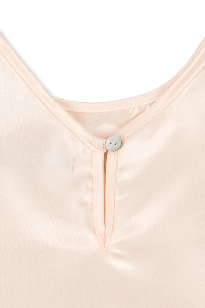 Konges Sløjd sukienka rozkloszowana BELLIS DRESS GRS beżowy KS105611.PPY2