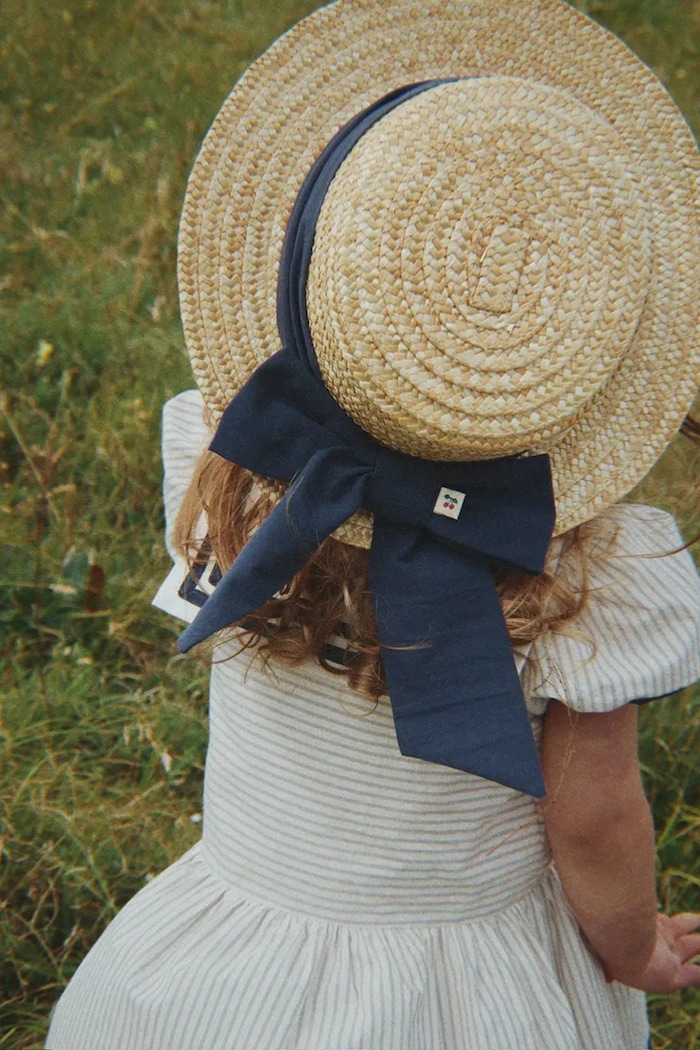 Konges Sløjd kiszélesedő ruha pamut ALLIE SAILOR DRESS GOTS KS105253.PPY2