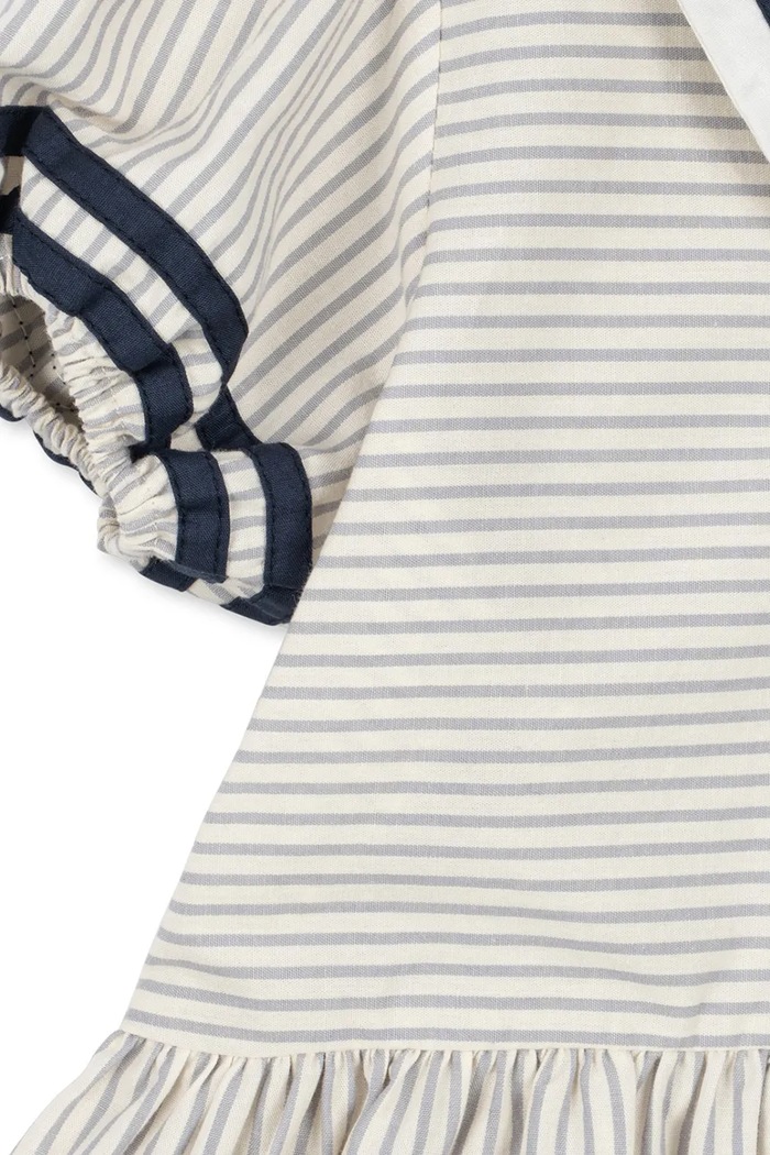 Konges Sløjd kiszélesedő ruha pamut ALLIE SAILOR DRESS GOTS KS105253.PPY2