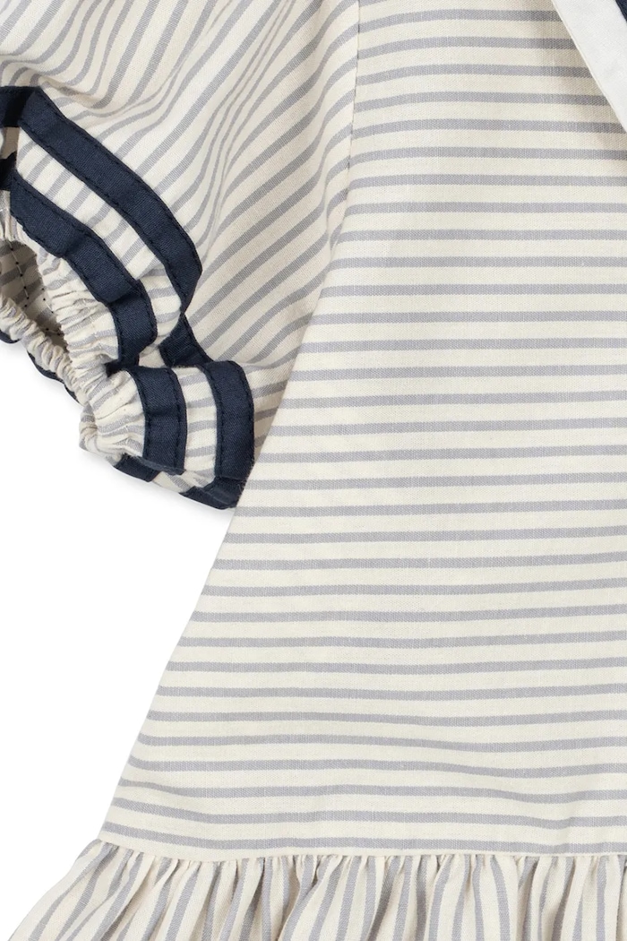Konges Sløjd kiszélesedő ruha pamut ALLIE SAILOR DRESS GOTS KS105253.PPY2