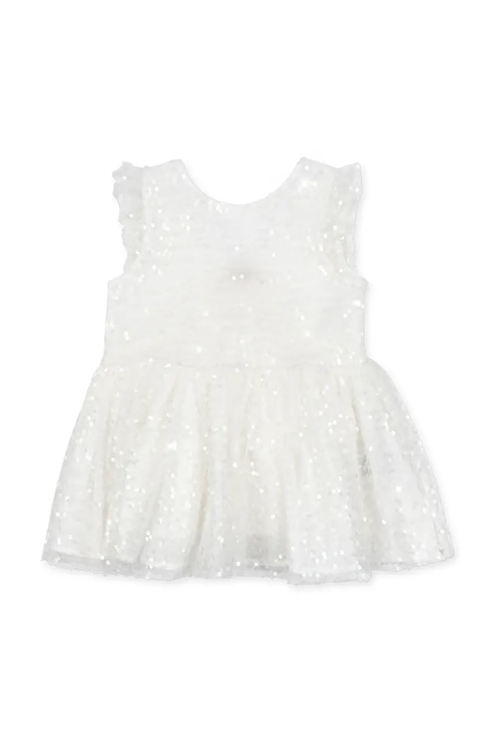 Konges Sløjd šaty ORIA DRESS biela KS105604.PPY2