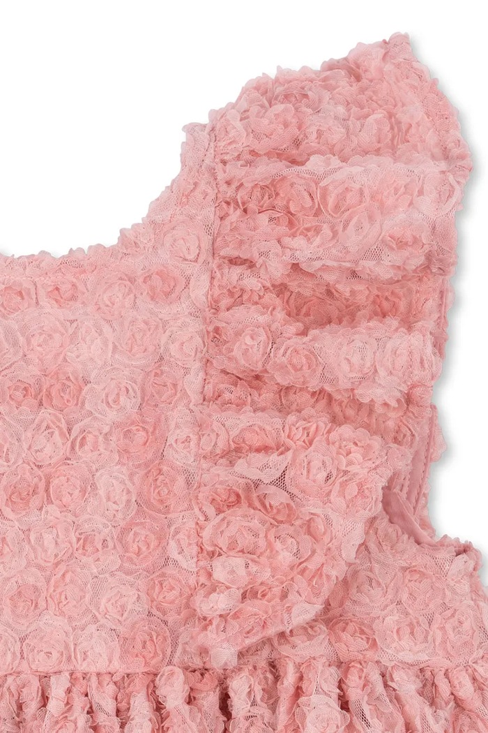 Konges Sløjd sukienka ALLY FLOWER DRESS KS105624.PPY2 różowy