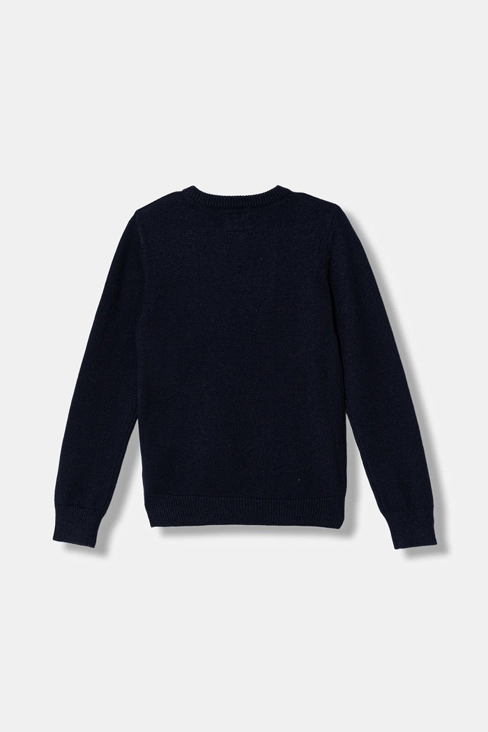Dětský svetr Guess N6RR01.Z2ZK2.PPY2 námořnická modř SS26