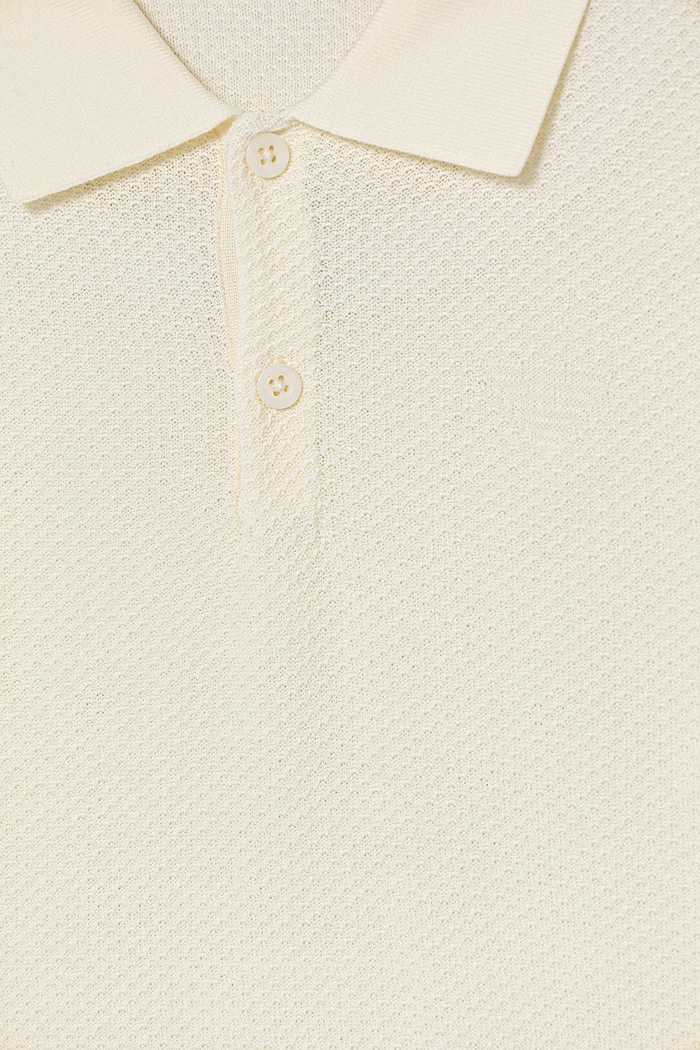 Emporio Armani polo swetrowe damskie z wiskozą beżowy EB001222.AF23412