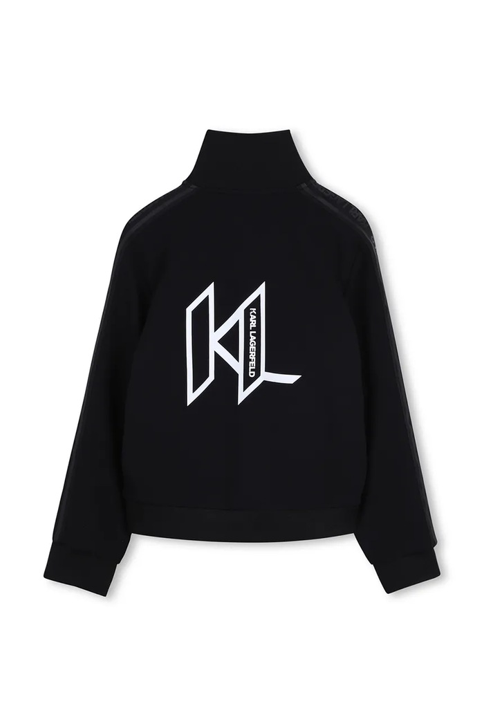 Chlapec Detská mikina Karl Lagerfeld Z31092.114.150 čierna