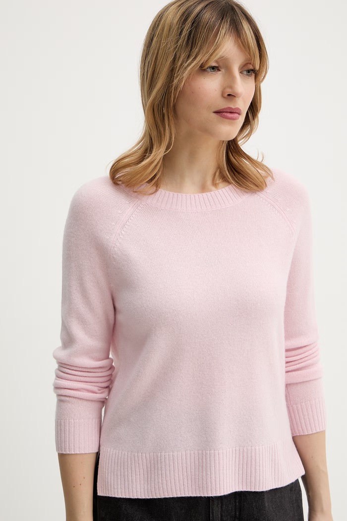 Kašmírový svetr Weekend Max Mara CICALA růžová 2615361051600