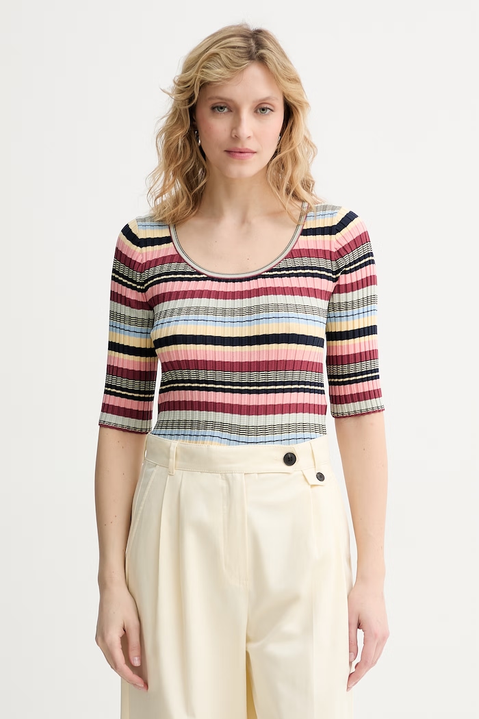 Weekend Max Mara dámsky sveter GUGLIA ružová 2615361032600