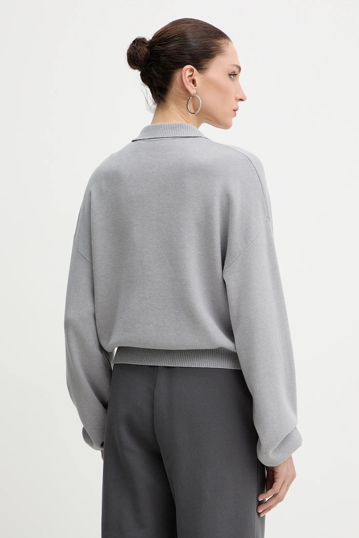 Abbigliamento Rotate maglione con lana 115137039 grigio