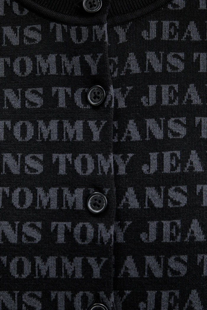 Tommy Jeans kardigan DW0DW22030 czarny