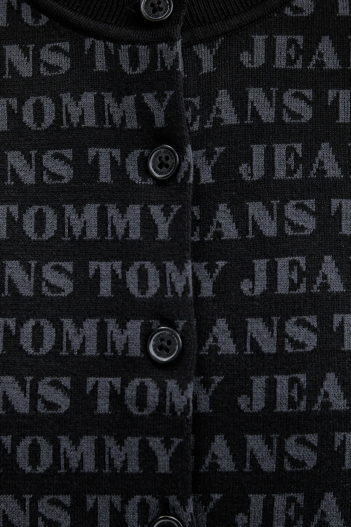 Tommy Jeans kardigan DW0DW22030 czarny