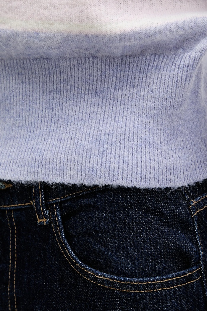 Πουλόβερ με προσθήκη αλπακά Tommy Jeans DW0DW22558 μπλε
