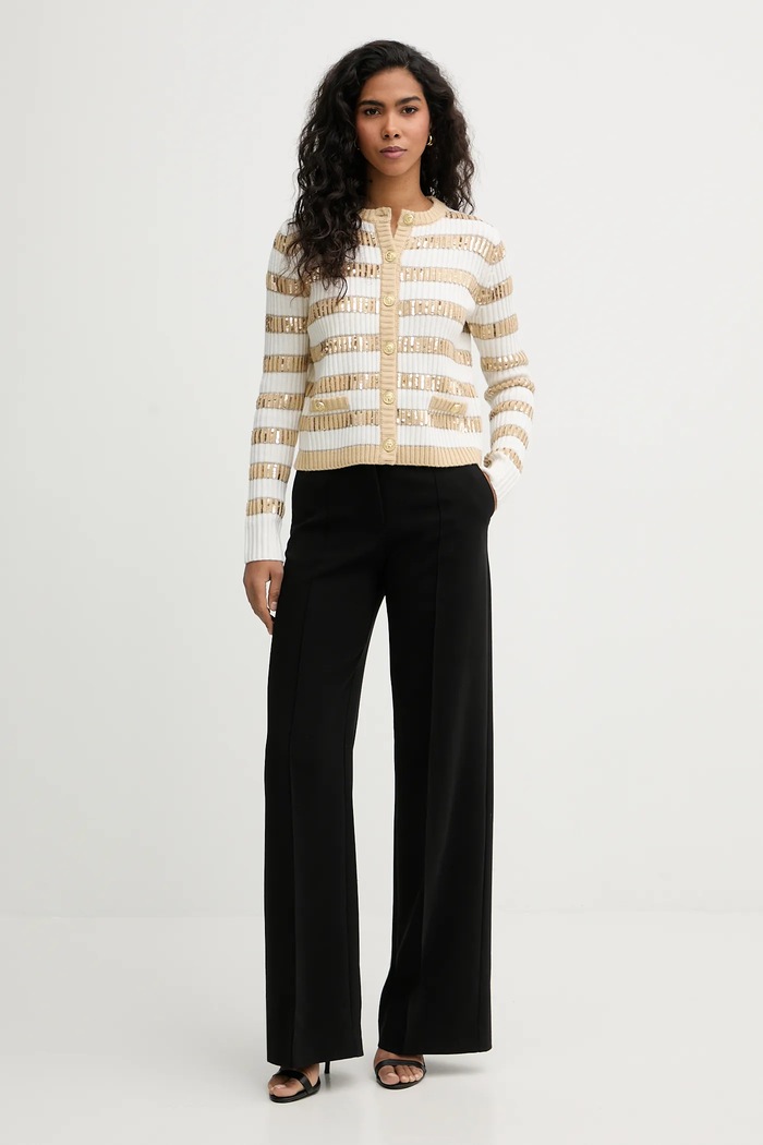Marciano by Guess cardigan din amestec de lână MARTHA 6RGR19.5904Z bej SS26