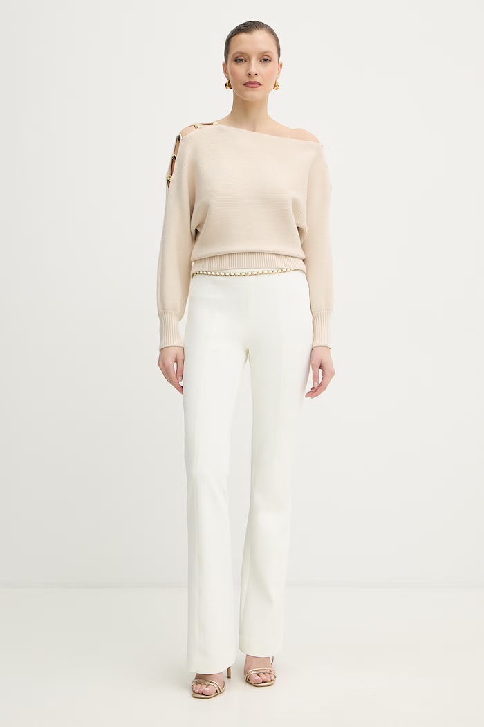 Пуловер Guess JAMIA W6RR09.Z2ZK2 бежов SS26