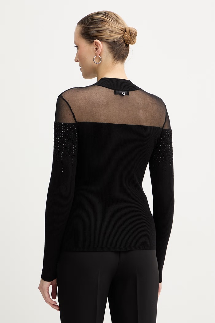 Дрехи Пуловер Guess JEENA W6RR70.Z2YK2 черен