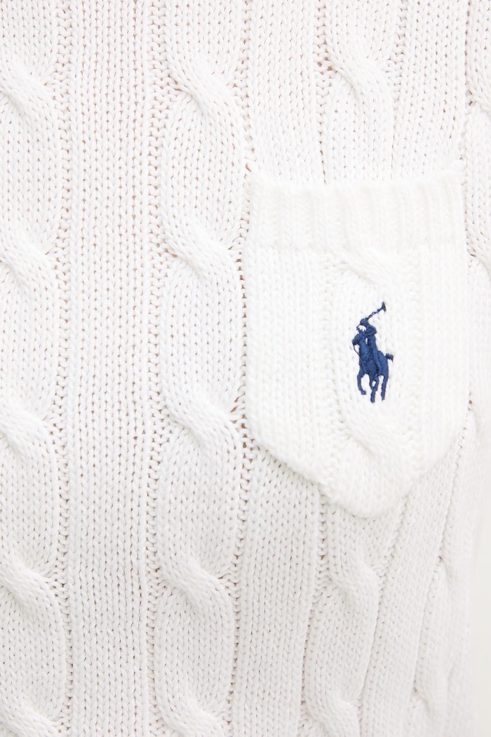 Polo Ralph Lauren sweter bawełniany damski 211971873 biały