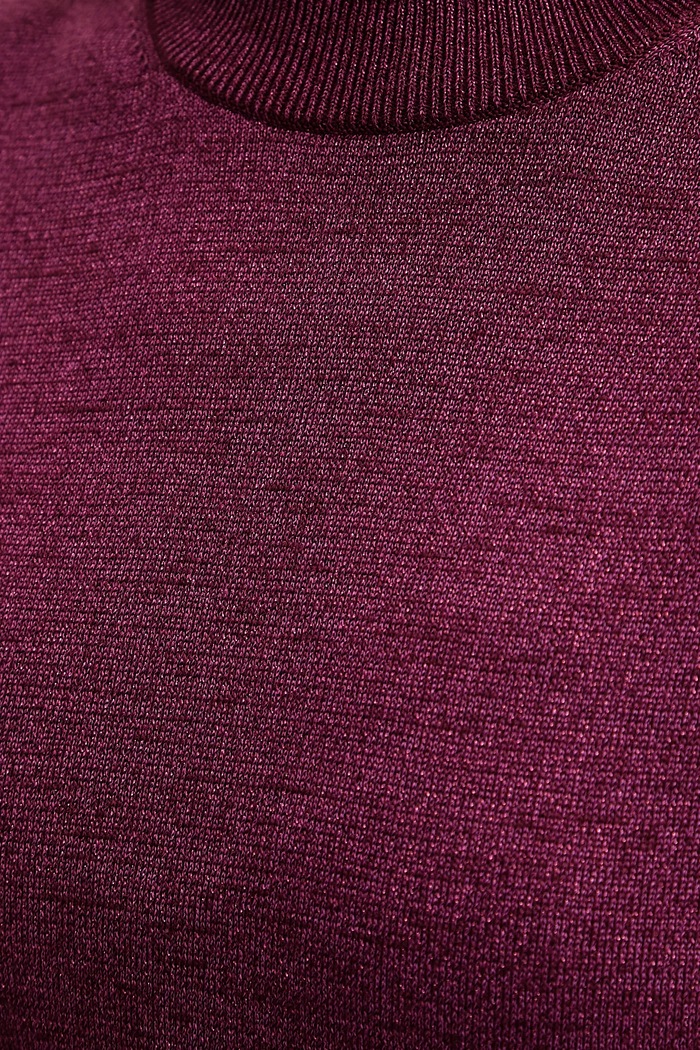 Calvin Klein pulóver gyapjúkeverékből LV044E363G burgundia