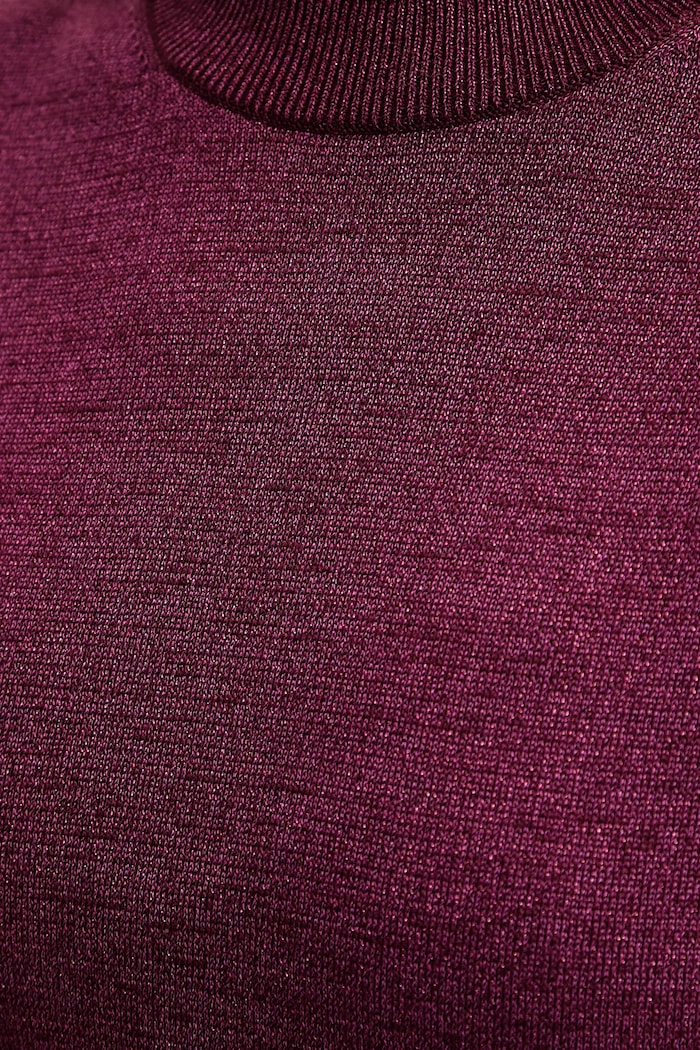 Calvin Klein pulóver gyapjúkeverékből LV044E363G burgundia