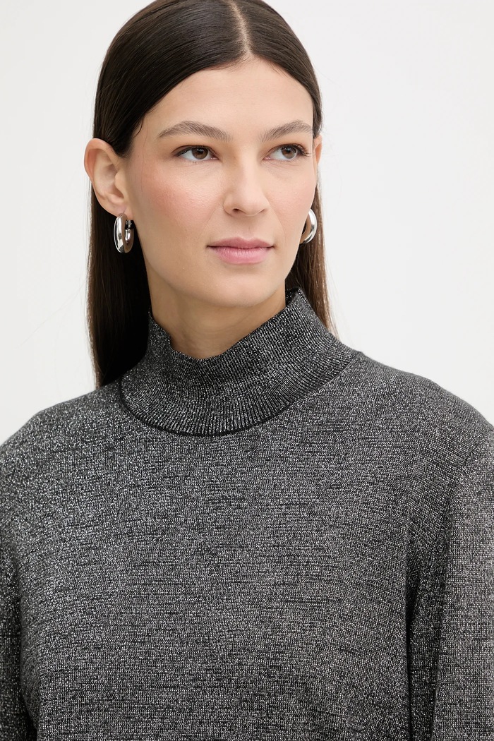 Calvin Klein pulover din amestec de lână gri LV044E363G