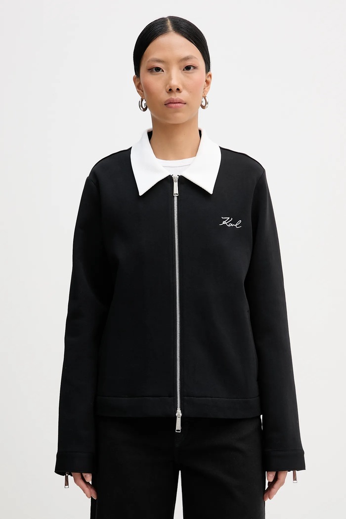 Karl Lagerfeld felpa senza nero B1W20007