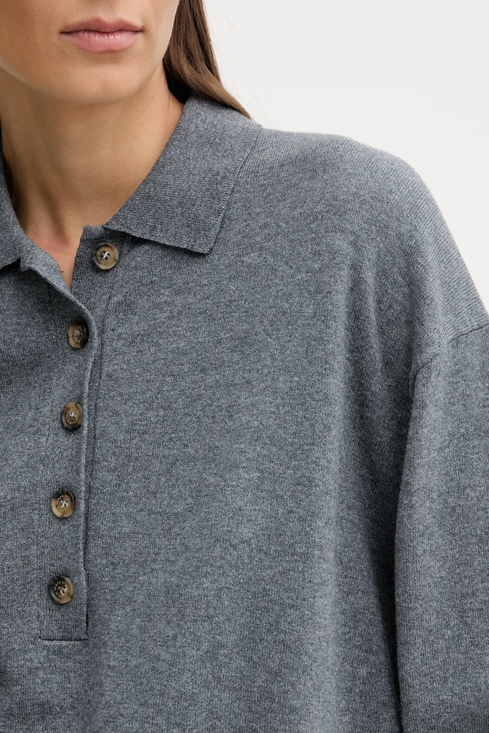 Marc O'Polo pulover 5000007502 gri