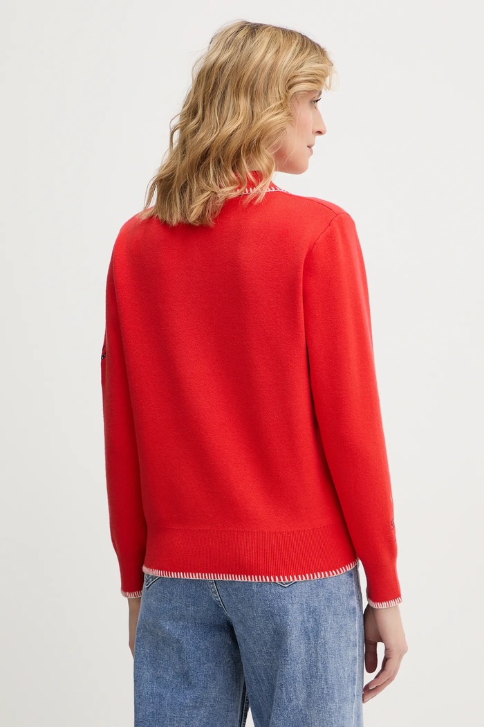 Îmbrăcăminte Never Fully Dressed cardigan Mystcial NFDKN752 rosu