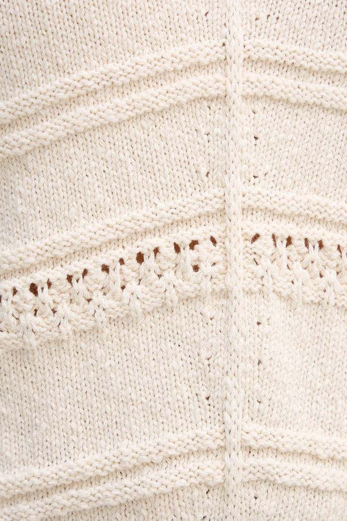 Hoss Intropia sweter damski bawełniany 6383671 beżowy