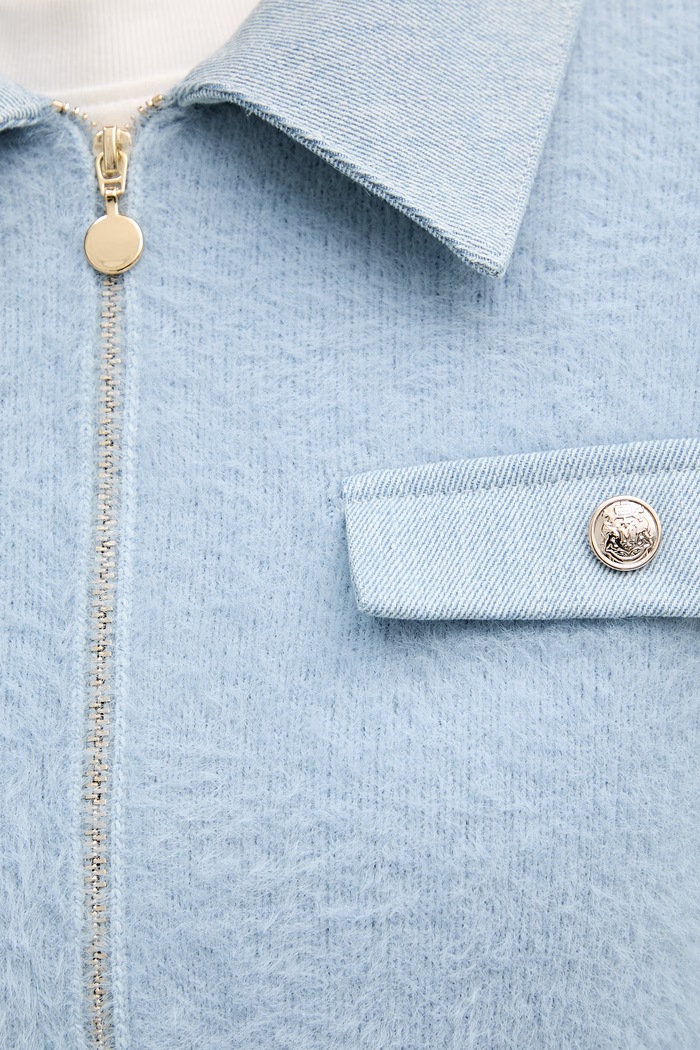 Morgan cardigan MDOMO albastru