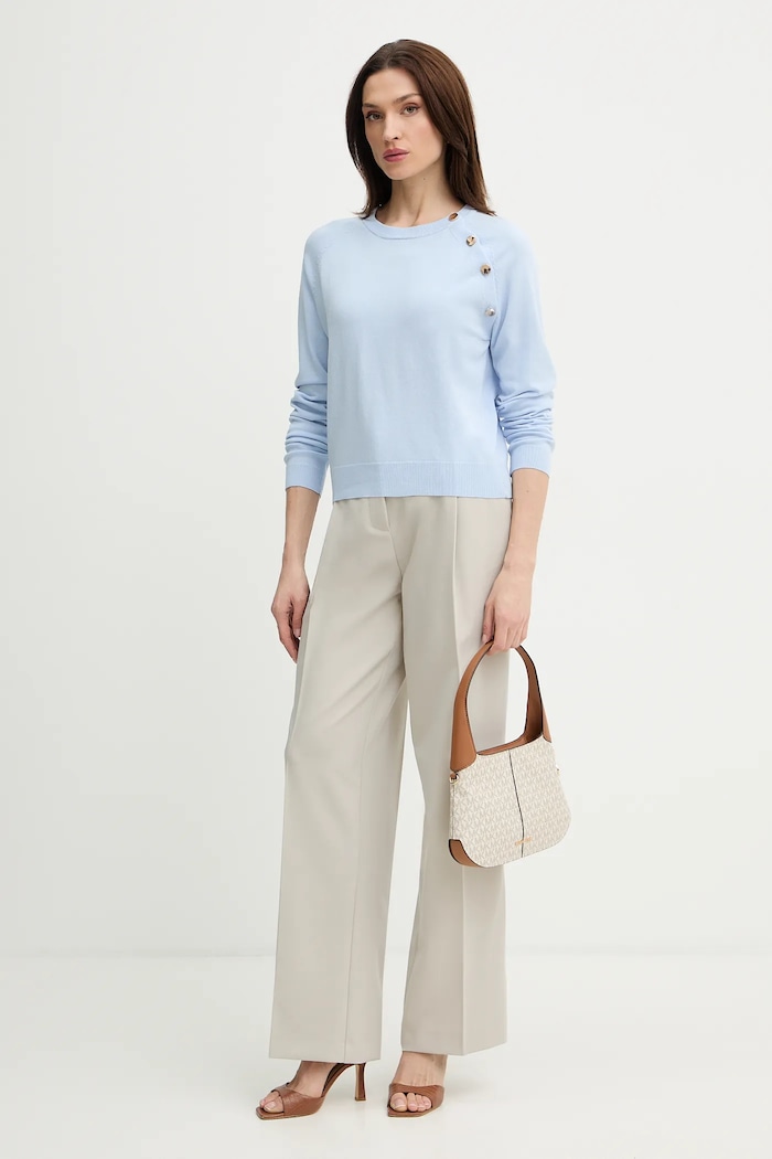 Светр Morgan MISTRA блакитний SS26