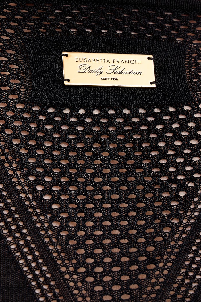 Elisabetta Franchi sveter dámsky MK71W61E2 čierna