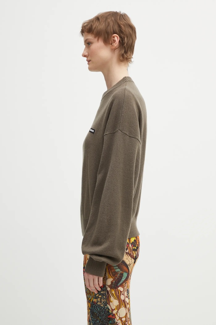 Rotate woolen jumper 1147523084 brown SS26