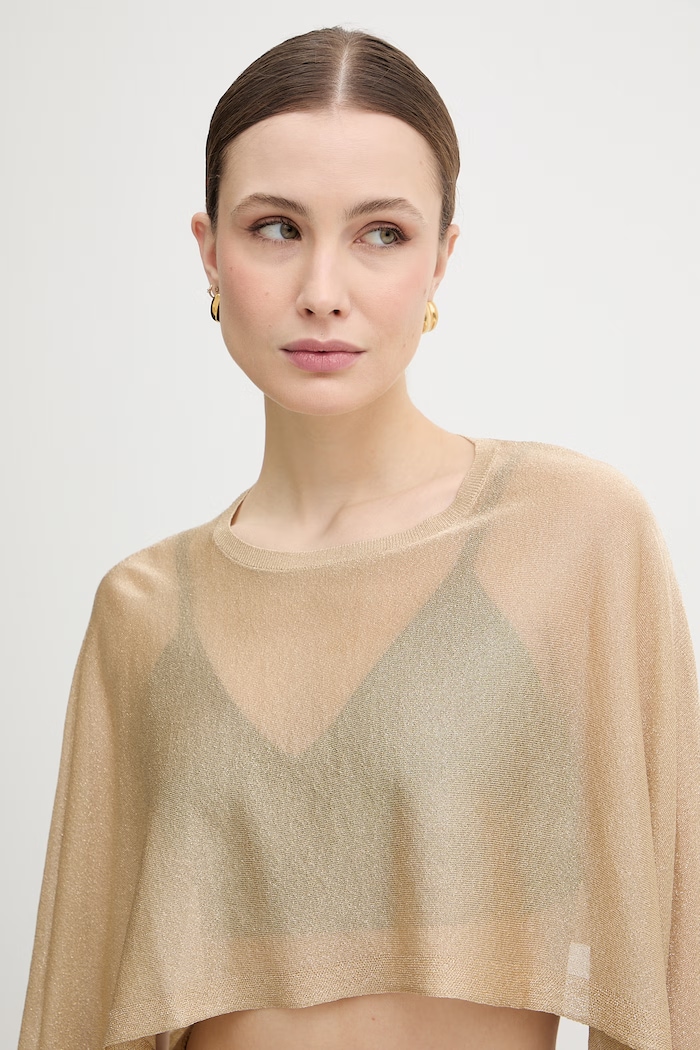 Twinset sweter beżowy 261TP3124