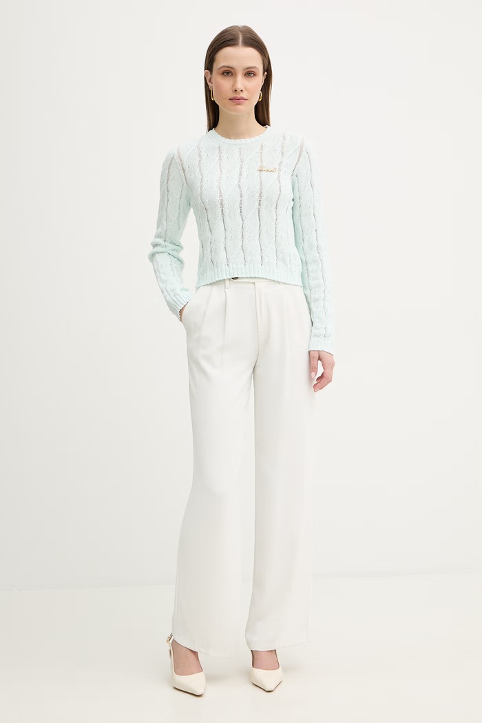 Twinset pulover 261TP3491 turcoaz SS26