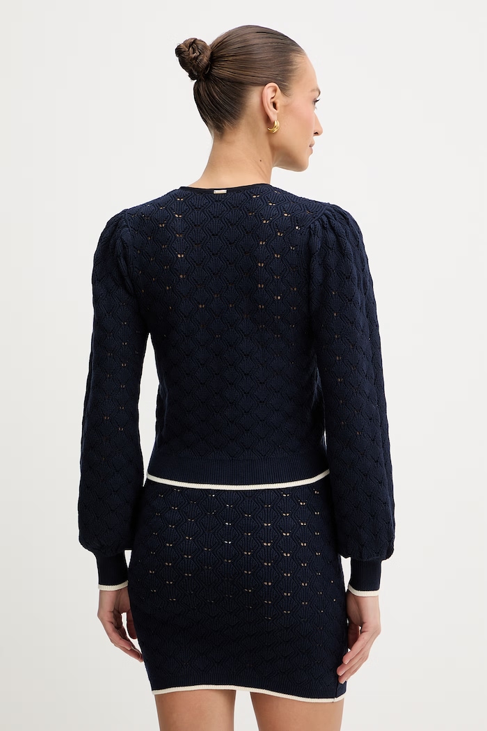 Oblečenie Kardigán Twinset 261TP3032 tmavomodrá