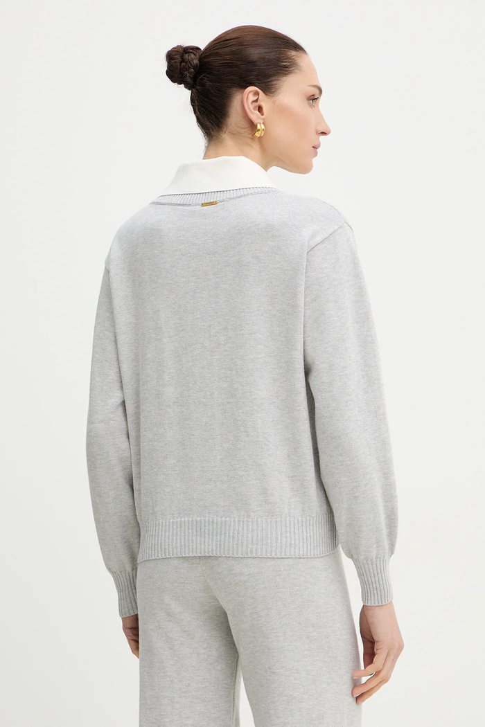Дрехи Пуловер Twinset 261LL3MAA сив