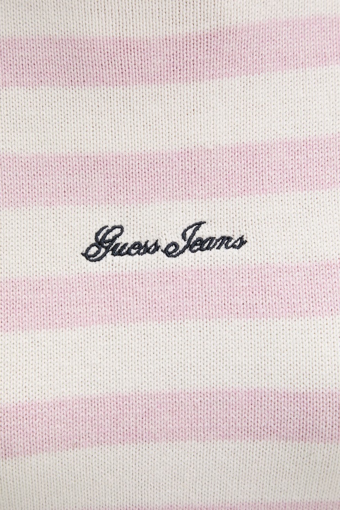 Guess Jeans sveter dámsky bavlnený W6GR00.Z3HM1 ružová