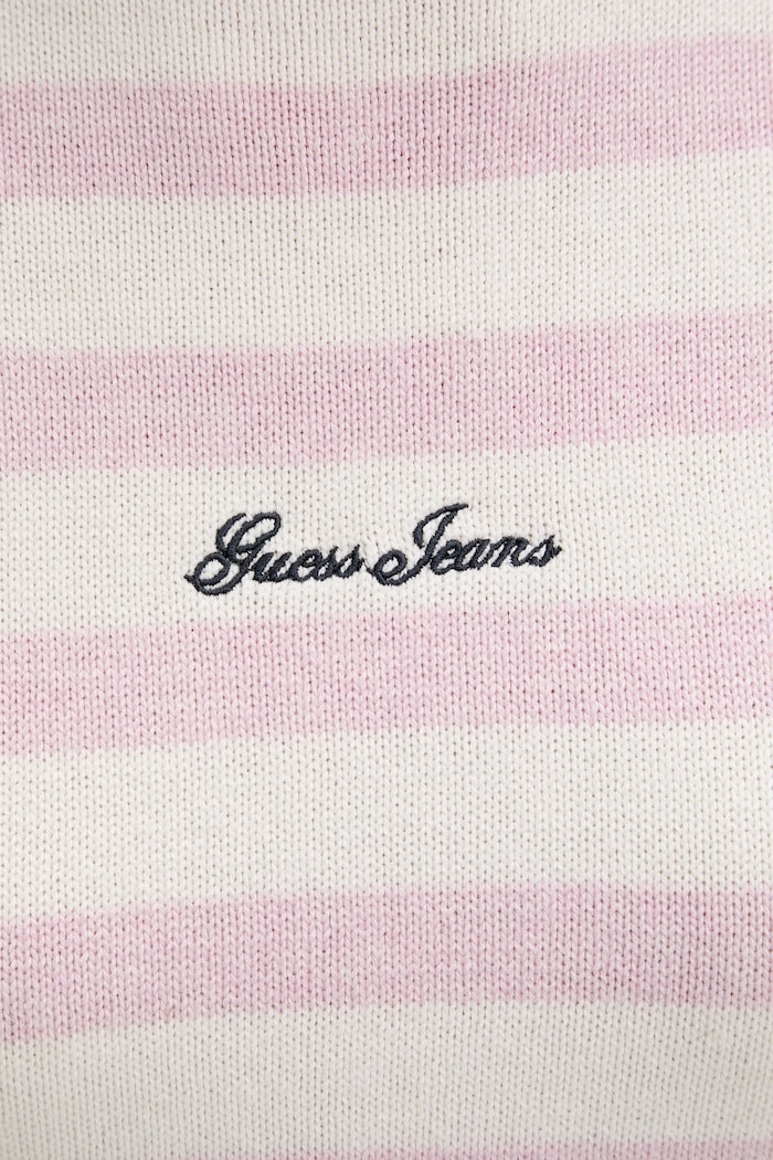 Guess Jeans sveter dámsky bavlnený W6GR00.Z3HM1 ružová