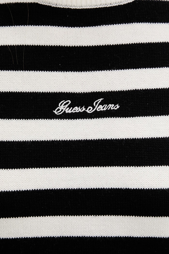 Guess Jeans sveter dámsky bavlnený W6GR00.Z3HM1 čierna