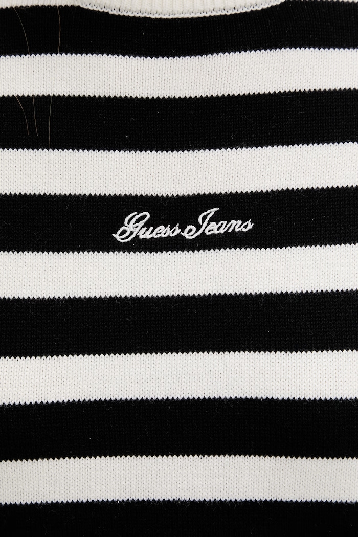 Guess Jeans sveter dámsky bavlnený W6GR00.Z3HM1 čierna