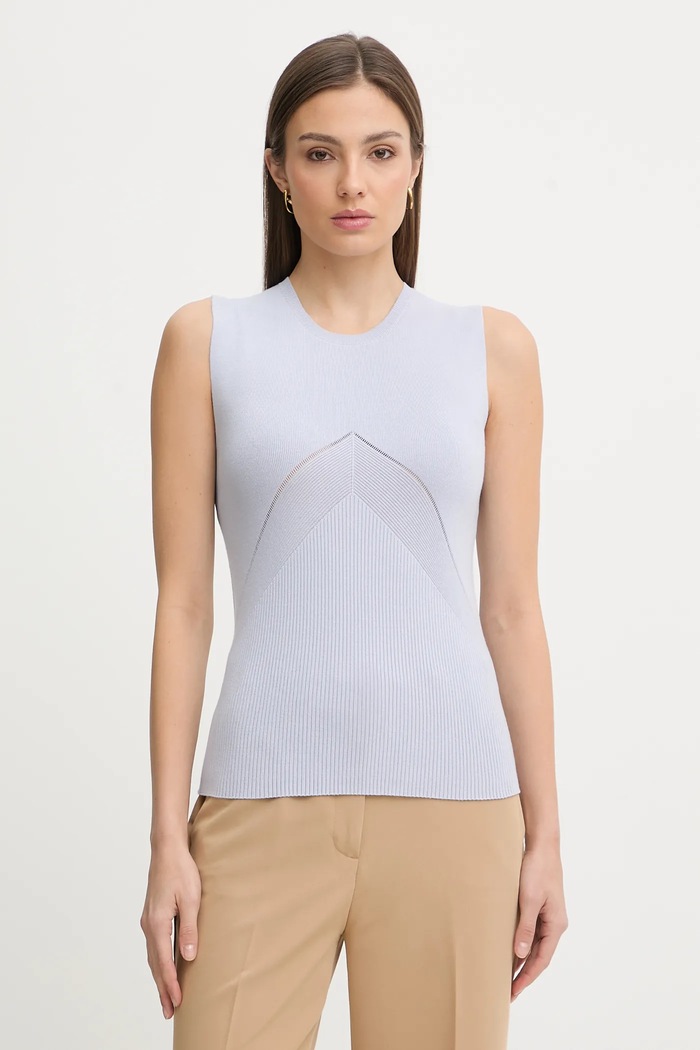 Топ Sisley regular фіолетовий 17Q3L107C