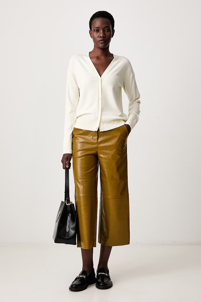 Sisley Ζακέτα γυναικεία με βισκόζη 17Q3L603J μπεζ SS26