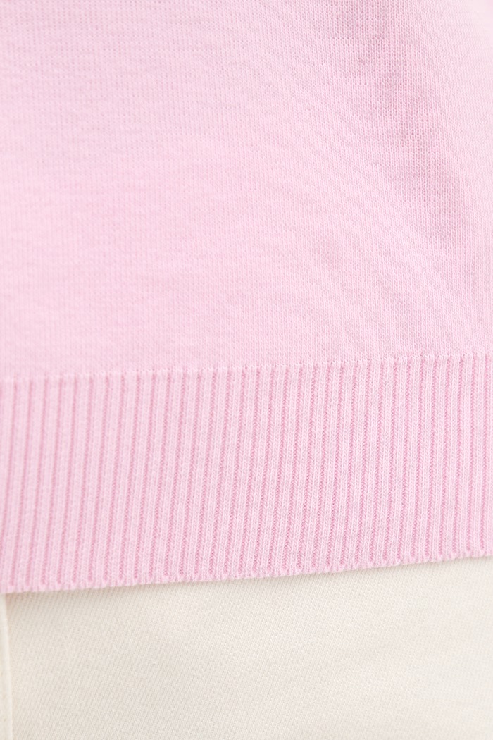 United Colors of Benetton pulover pentru femei din bumbac 1C19D10FV roz