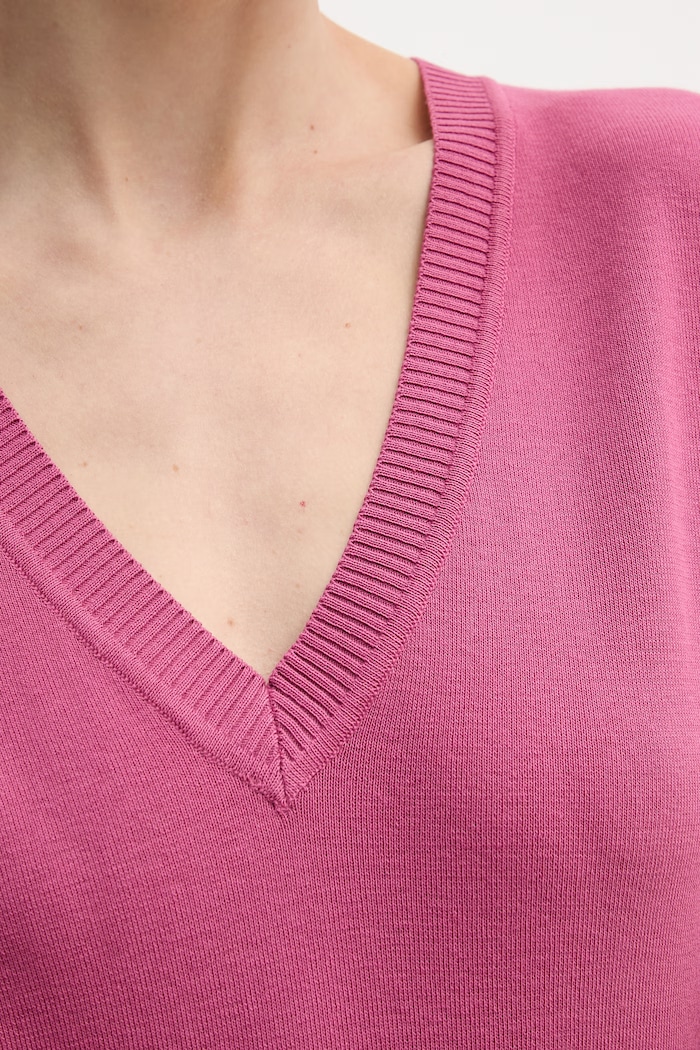 United Colors of Benetton sweter damski bawełniany 1C19D403N różowy